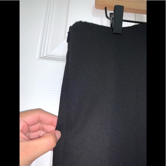 Tuckernuck Strapless Noir Crepe Marin Dress - Picture 8 of 13